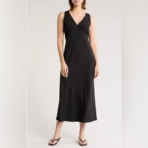 NEW…STITCHDROP Audubon V-Neck Dress